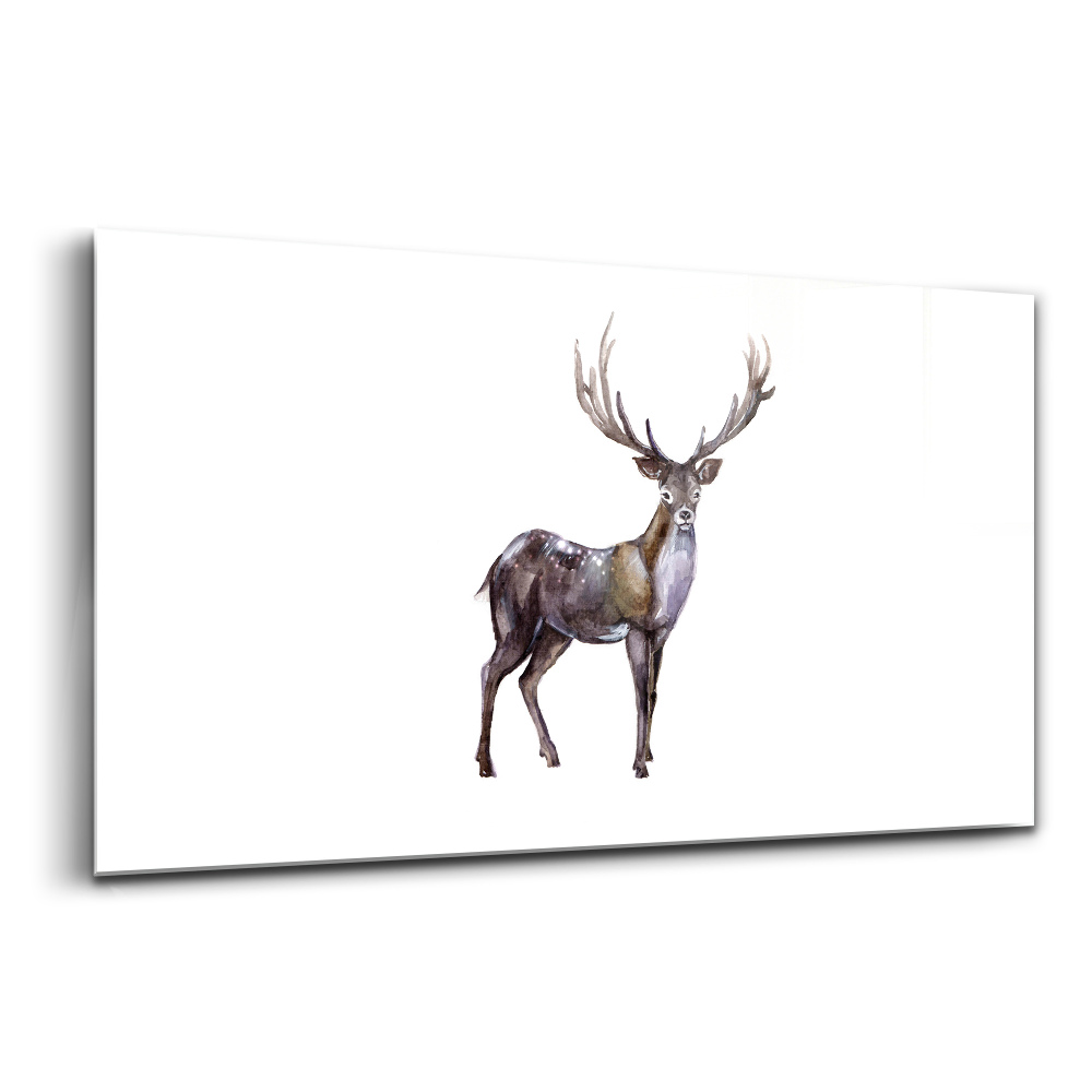 Tablou din sticlă Regele cerbului din pustietate