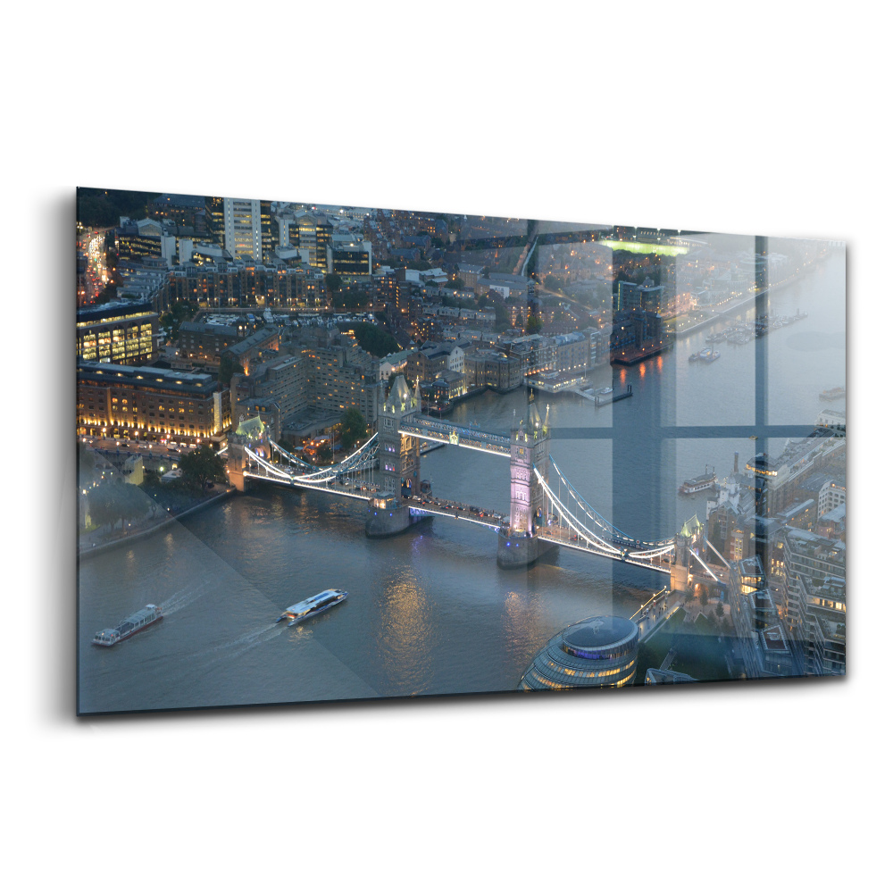 Tablou de sticlă Tower Bridge Londra noaptea