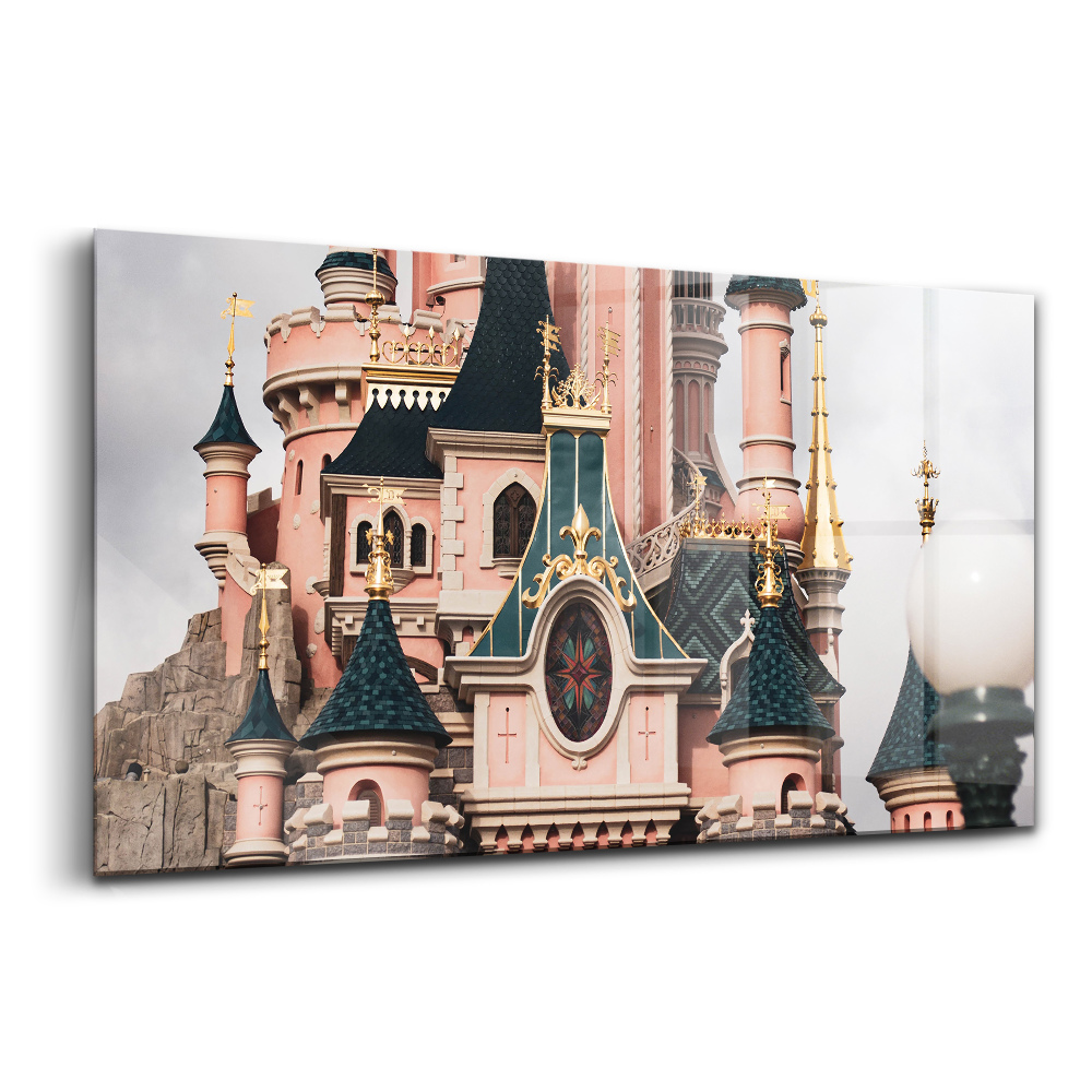 Tablou din sticlă Castelul Disneyland din Paris
