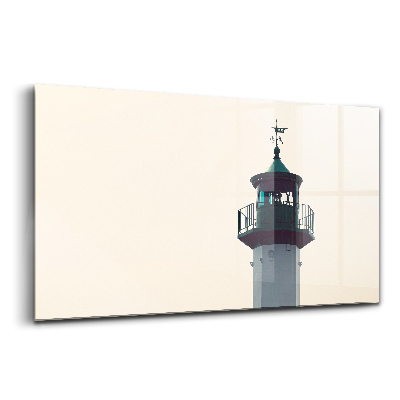 Tablou pe sticlă Farul Mării Baltice