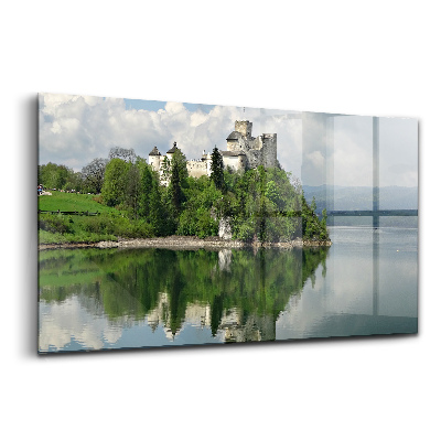 Tablou de sticlă Castelul Niedzica