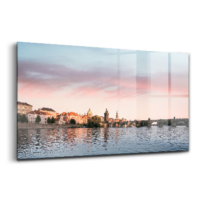 Tablou de sticlă Podul Carol din Praga