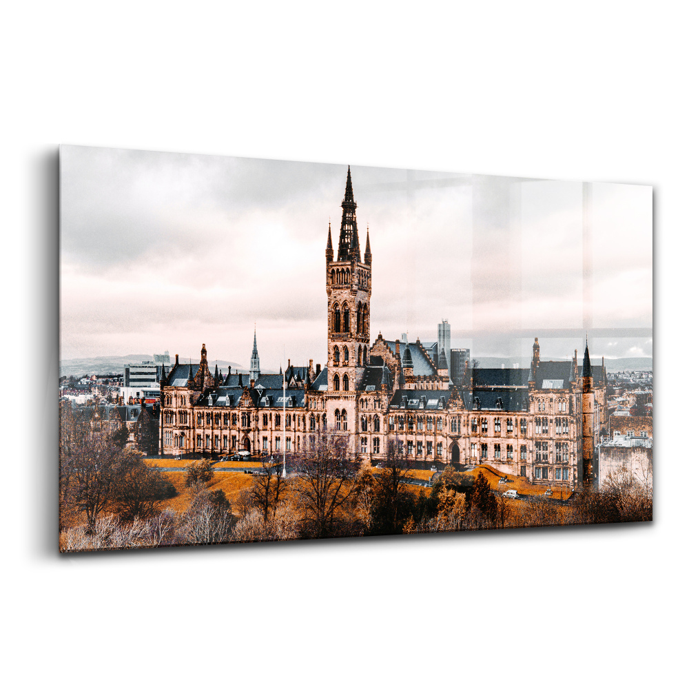 Tablou sticlă Universitatea din Glasgow, Scoția