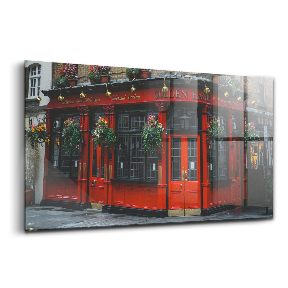 Tablou de sticlă Clădirea Eagles de Aur