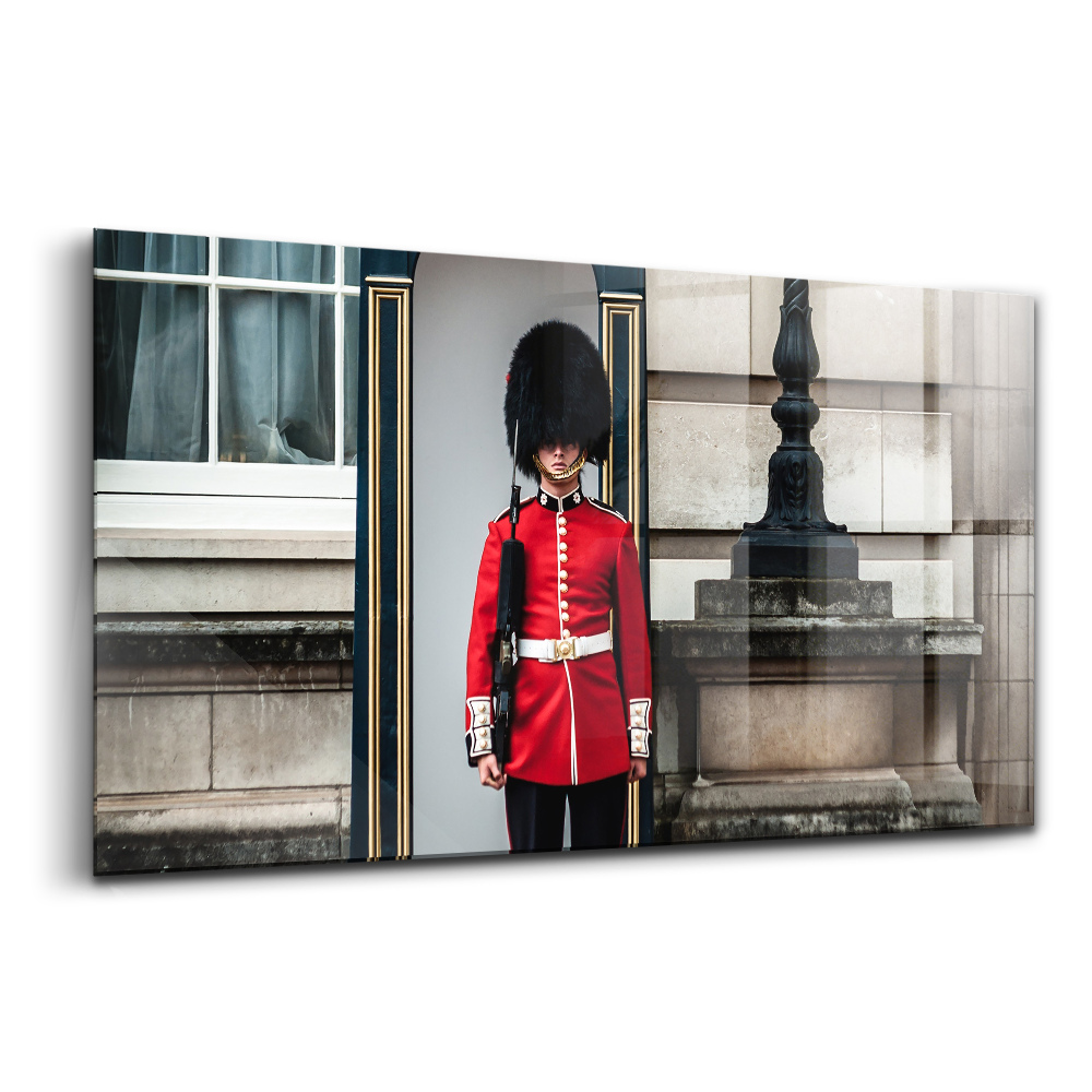 Tablou pe sticlă Garda Regală Londra