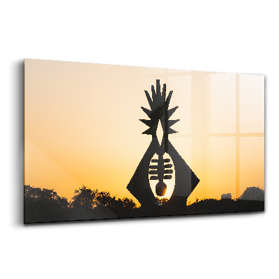 Tablou de sticlă cheia Atropos din Houston