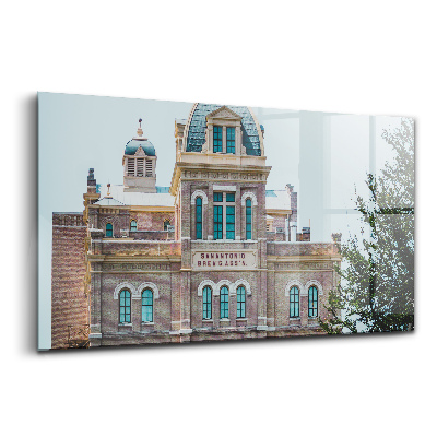 Tablou pe sticlă Clădire în San Antonio