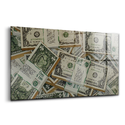 Tablou de sticlă 1 dolar american