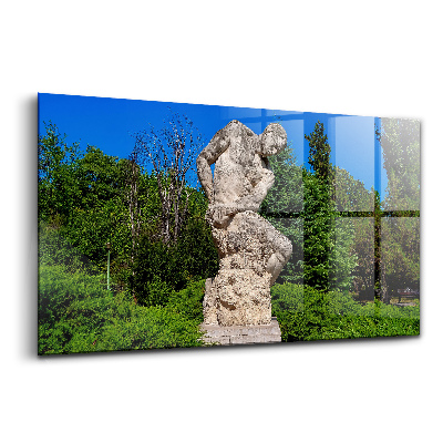 Tablou din sticlă Sculptură gigantică în București