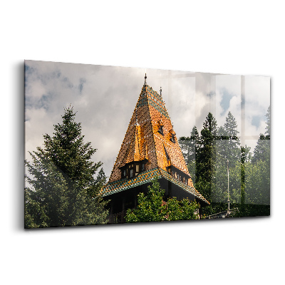 Tablou de sticlă Palatul Pelișor din România