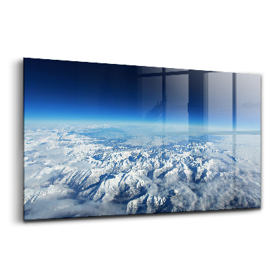 Tablou din sticlă Peisaj munți Pirinei