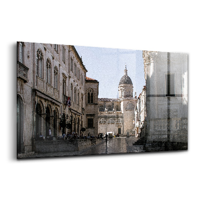 Tablou din sticlă Catedrala din Dubrovnik