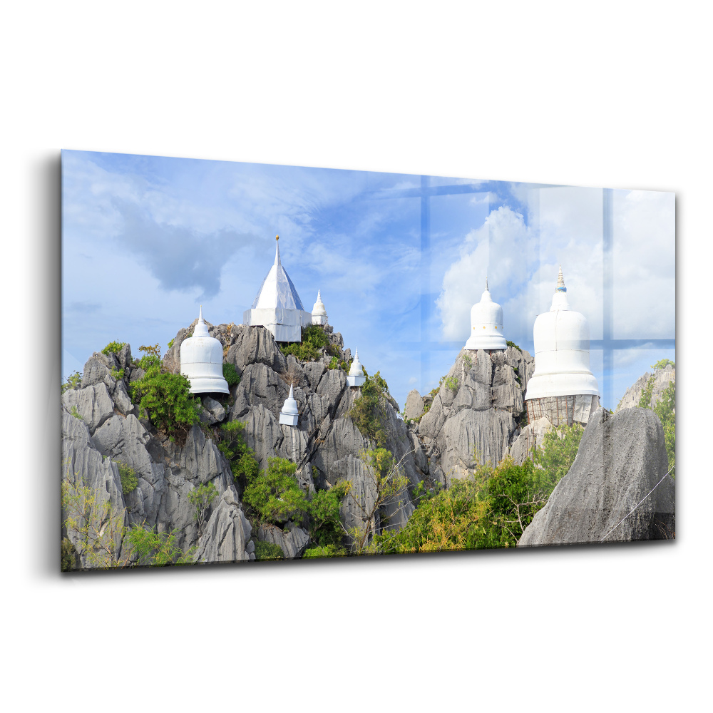 Tablou din sticlă Vârf de munte în Chiang Mai