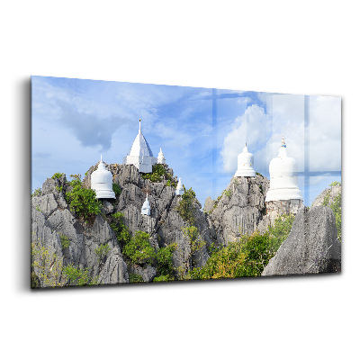 Tablou din sticlă Vârf de munte în Chiang Mai