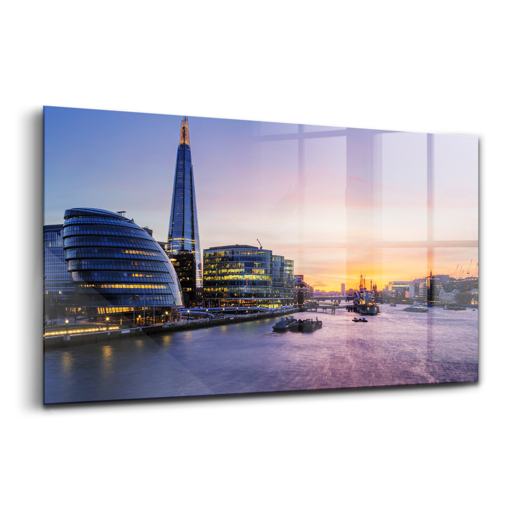 Tablou de sticlă Vedere a Londrei