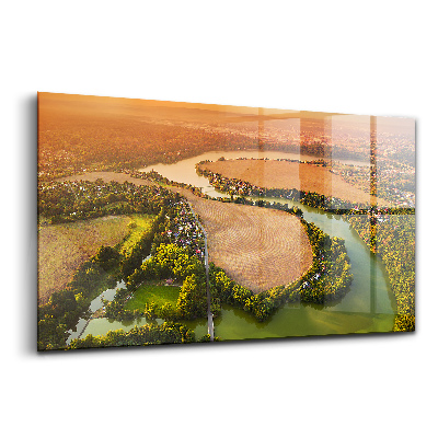 Tablou sticlă Valea Cehă Pilsen Litice