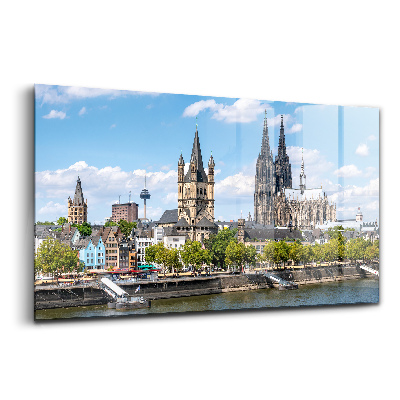 Tablou de sticlă Panoramă în colonie