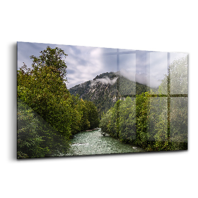 Tablou din sticlă Peisaj montan Germania
