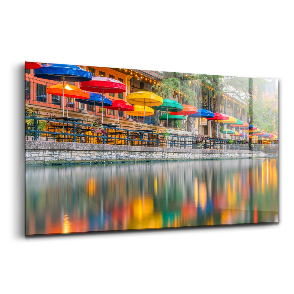 Tablou sticlă Râul San Antonio