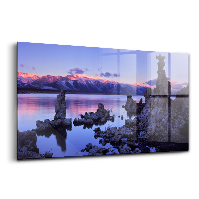 Tablou sticlă Lacul Mono, California, SUA