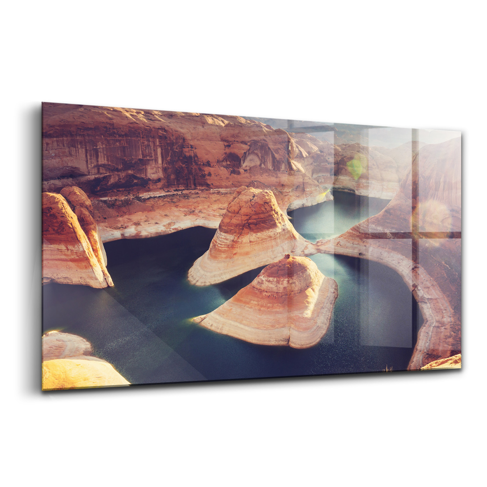 Tablou din sticlă Lacul Powel, SUA