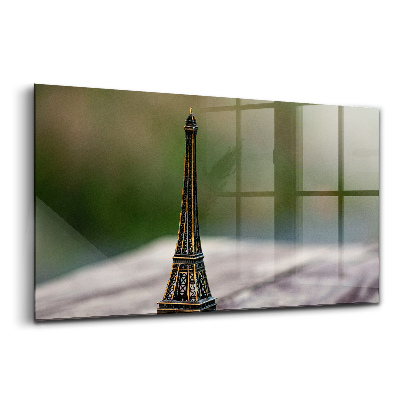 Tablou de sticlă Suvenir Turnul Eiffel