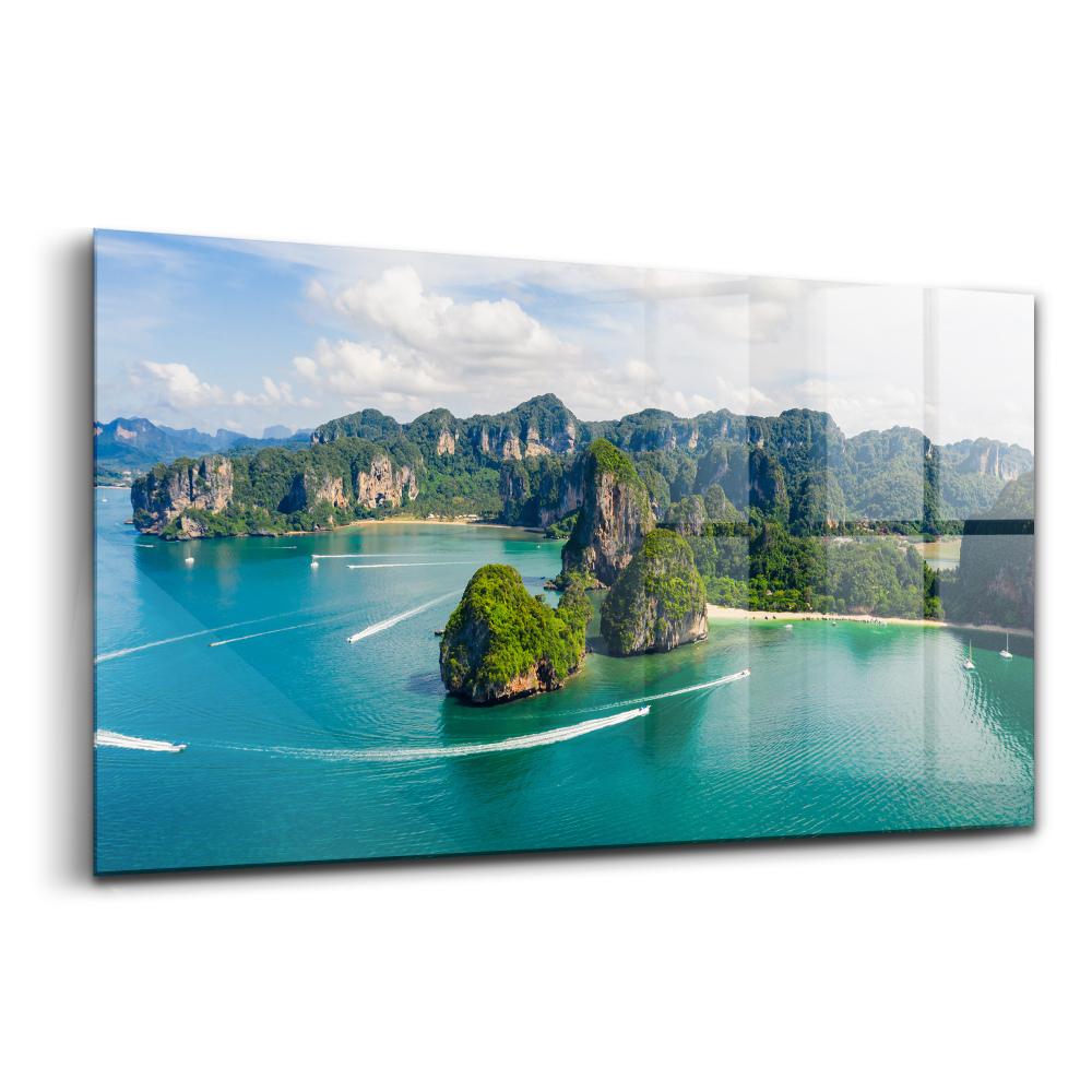 Tablou sticlă Insulă în Thailanda