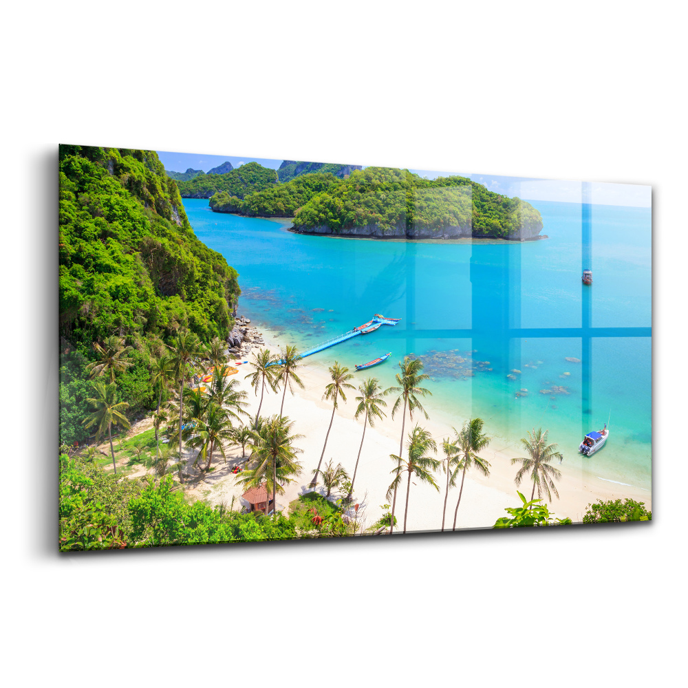 Tablou pe sticlă Parcul Național Koh Samui, Thailanda
