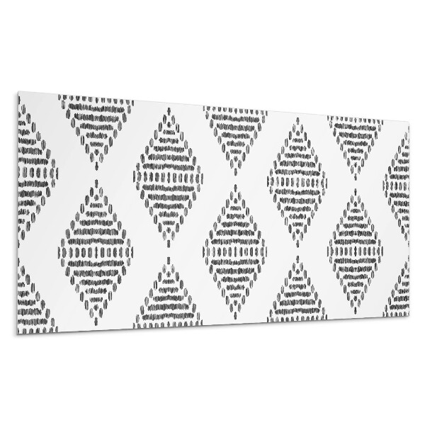 Panou perete Model de diamant într-o grilă