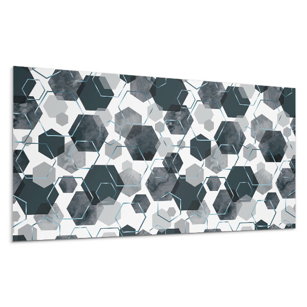 Panou decorativ Model hexagonal abstract