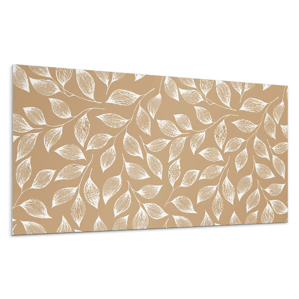 Panou decorativ Frunze pe un fundal texturat