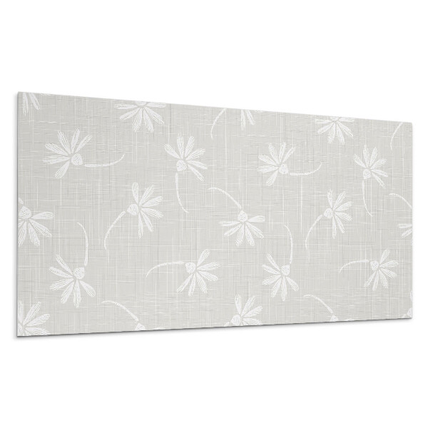 Panou decorativ Model floral pe fundal