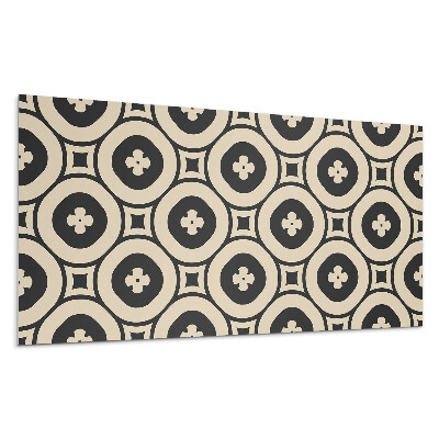 Panou decorativ bucatarie Model geometric cu pătrate