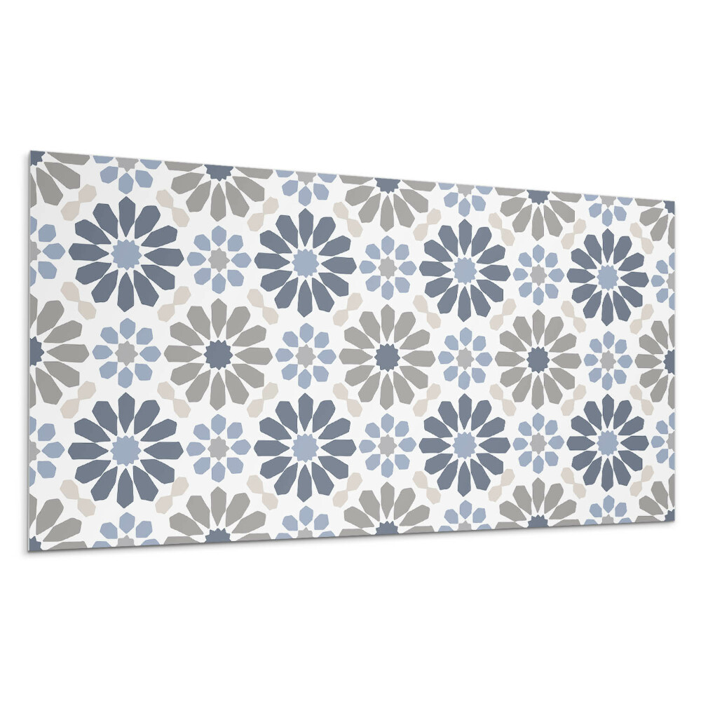 Panou perete Model floral în simetrie