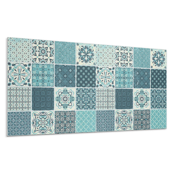 Panou decorativ bucatarie Modele în mozaic geometric