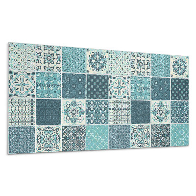 Panou decorativ bucatarie Modele în mozaic geometric