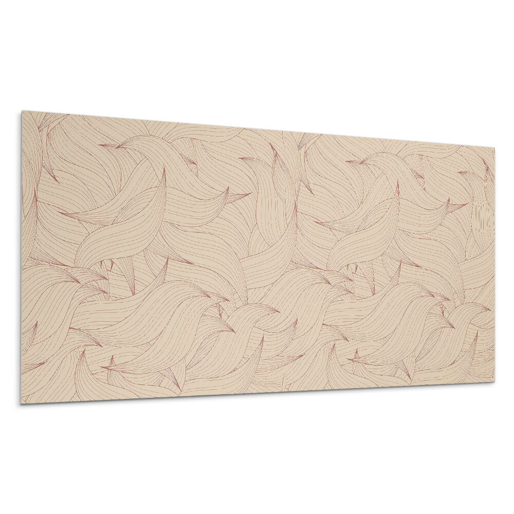 Panou perete Model de linie ondulată