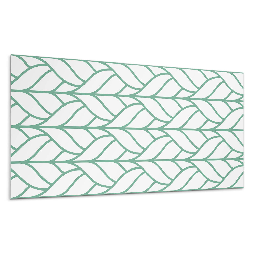 Panou decorativ pvc Model de frunze în simetrie