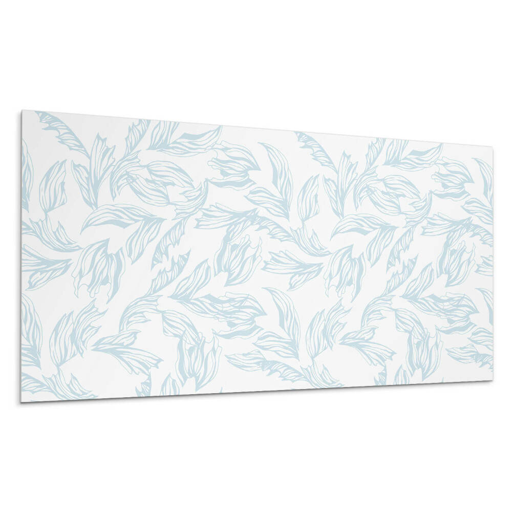 Panou decorativ bucatarie Model delicat de frunze