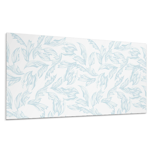 Panou decorativ bucatarie Model delicat de frunze