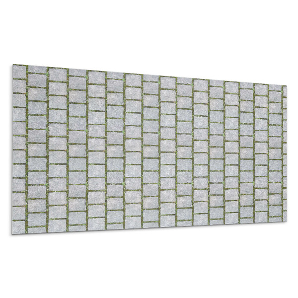 Panou decorativ bucatarie Model de perete de cărămidă