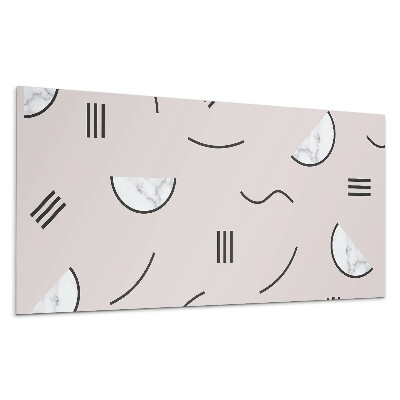 Panou decorativ bucatarie Model geometric abstract