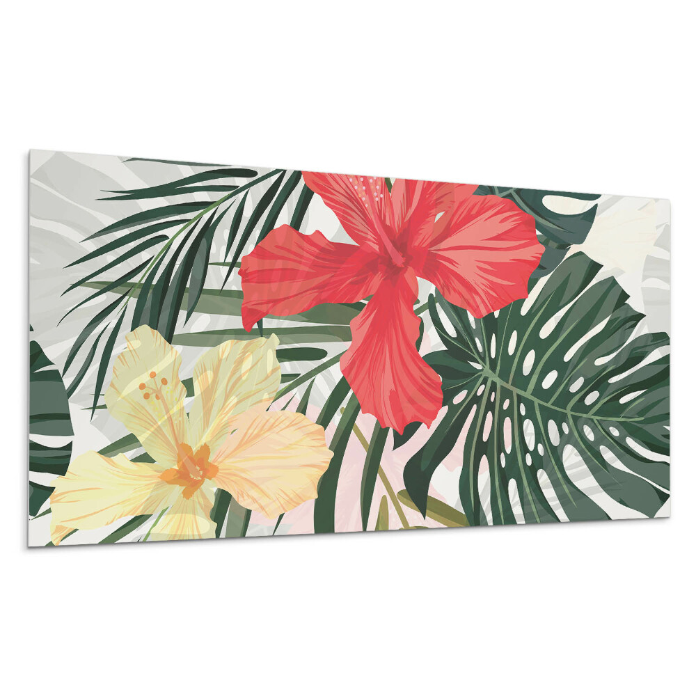 Panou perete Aranjament floral tropical