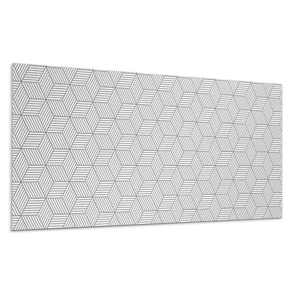 Panou decorativ pvc Model hexagonal de frunze