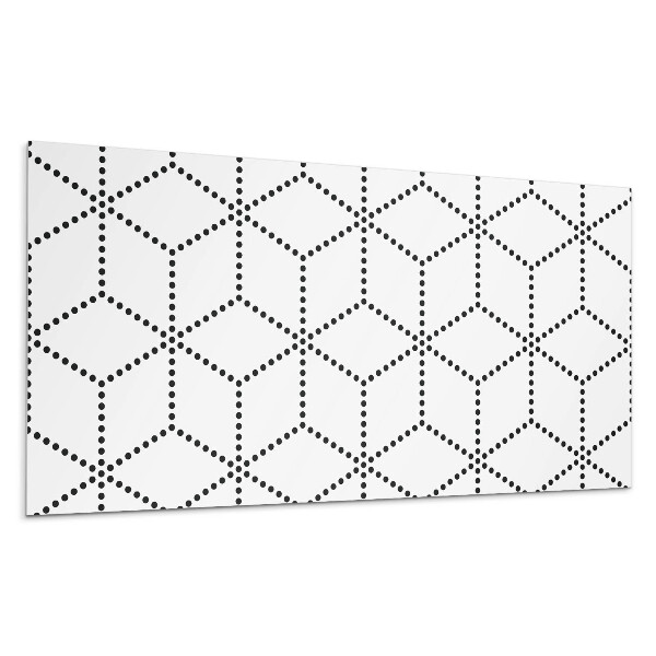 Panou decorativ Model hexagonal cu puncte