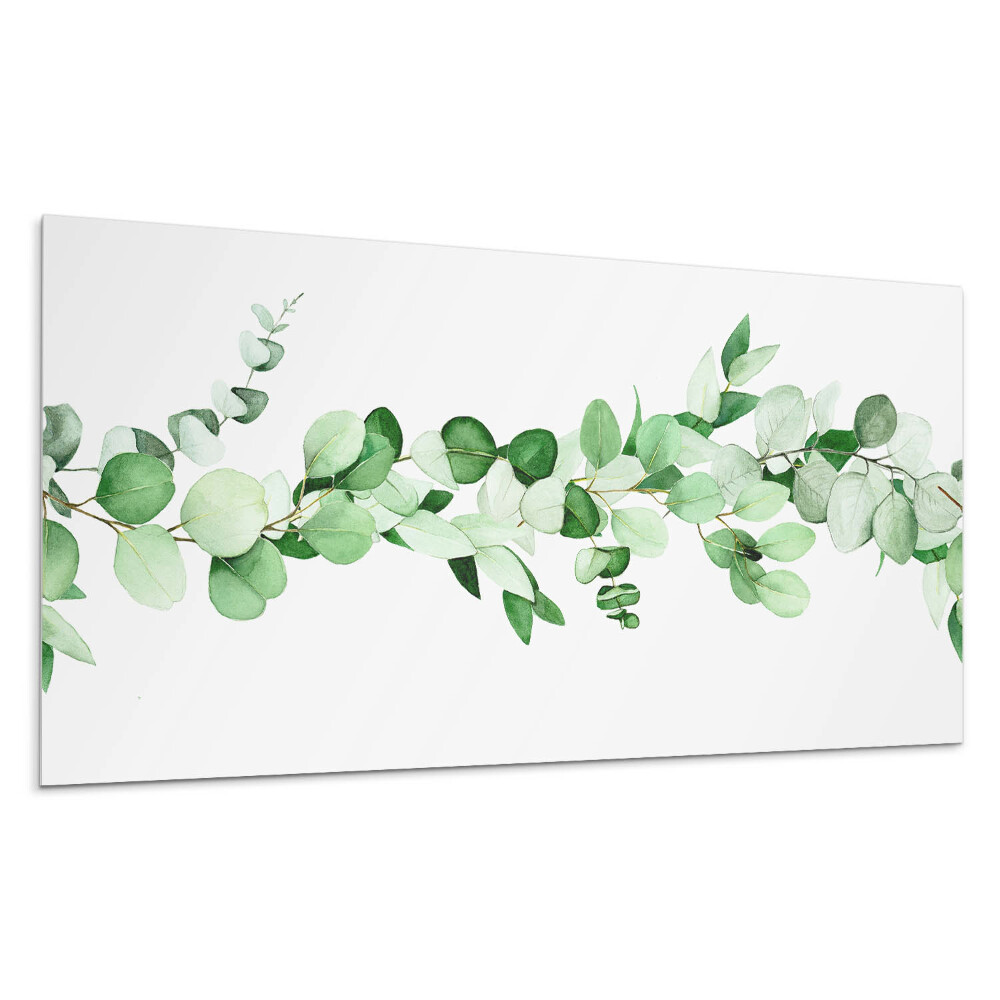 Panou decorativ Frunze într-o țesătură delicată