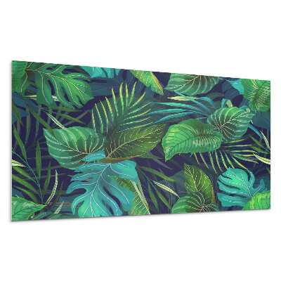 Panou perete Frunze tropicale în desiș