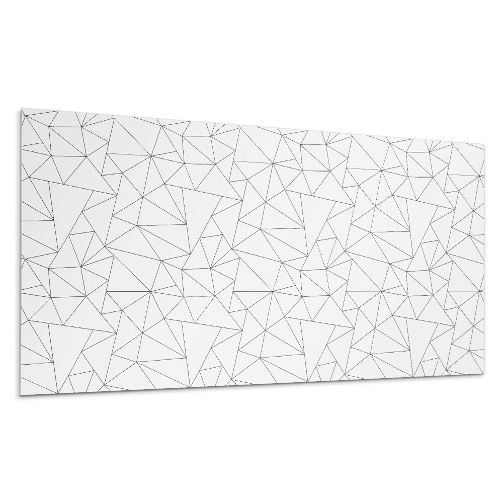 Panou decorativ bucatarie Model triunghi abstract