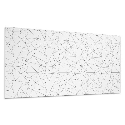 Panou decorativ bucatarie Model triunghi abstract