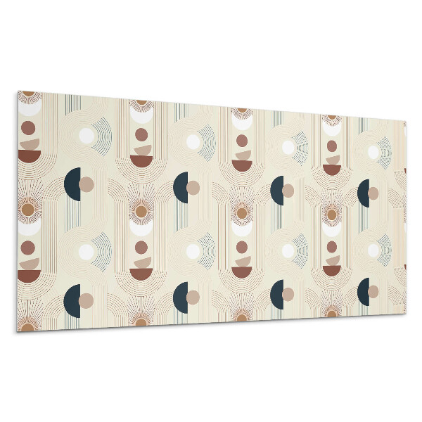 Panou decorativ bucatarie Linii și forme abstracte